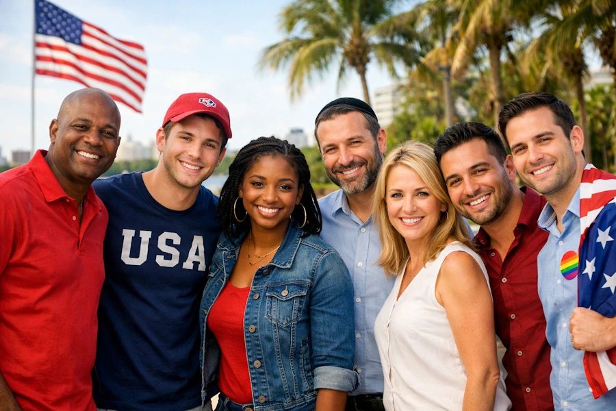 Happy People Together