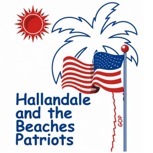 Hallandale and the Beaches Patriots Republican Club logo